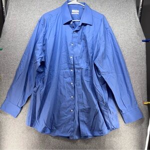 Entro Classic Blue Men's Button Down Shirt